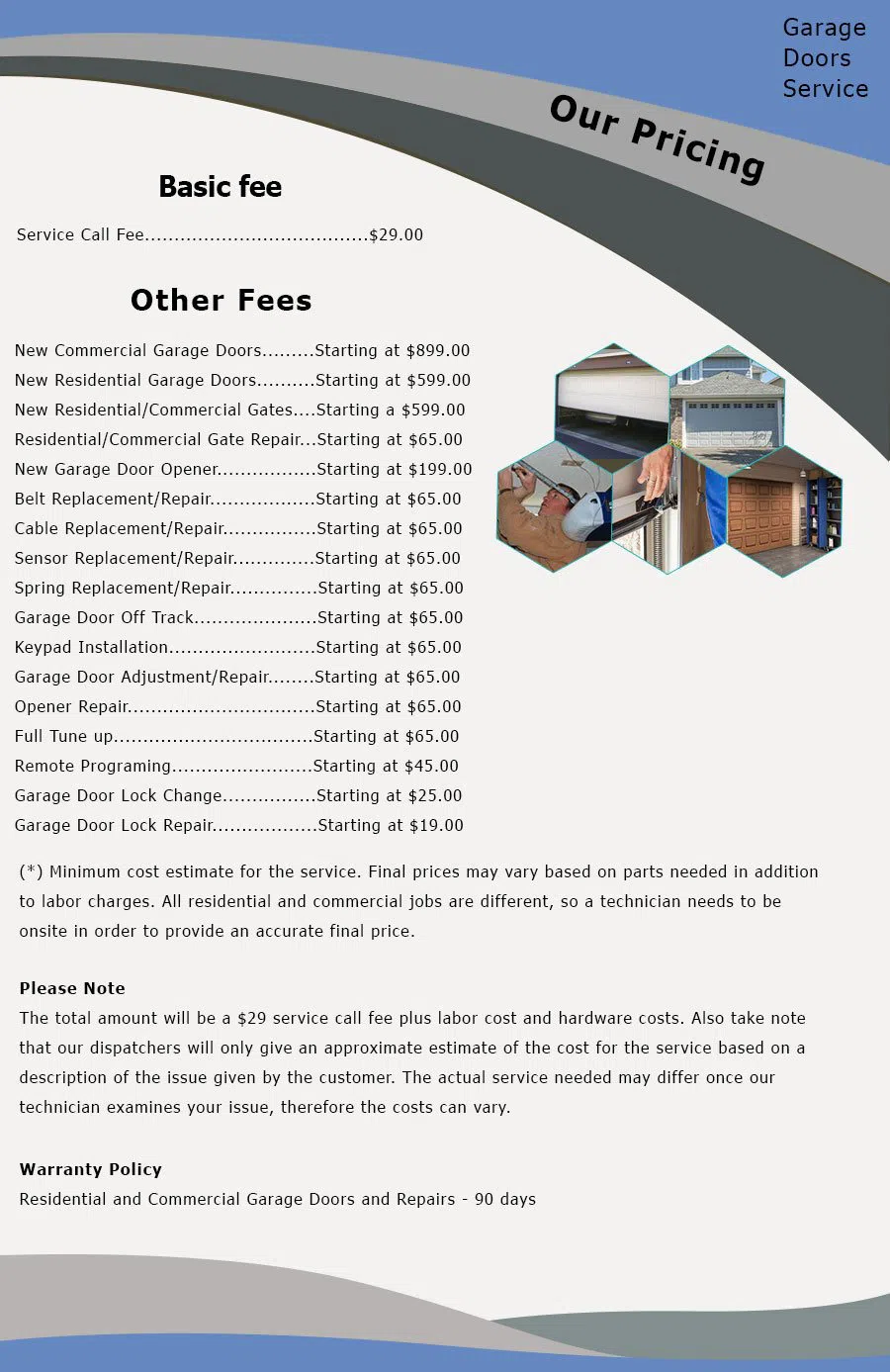 Security Garage Door Service Detroit, MI 248-487-9015